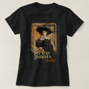 "Mina kattdomare er" Vintage Stil T Shirt