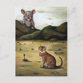 Mina katter värst Nightmare Vykort