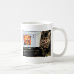 Mina kattstudier vid MIT Kaffemugg