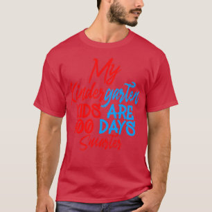 Mina Kindergarten-barn är 100 dagar smartare TShir T Shirt