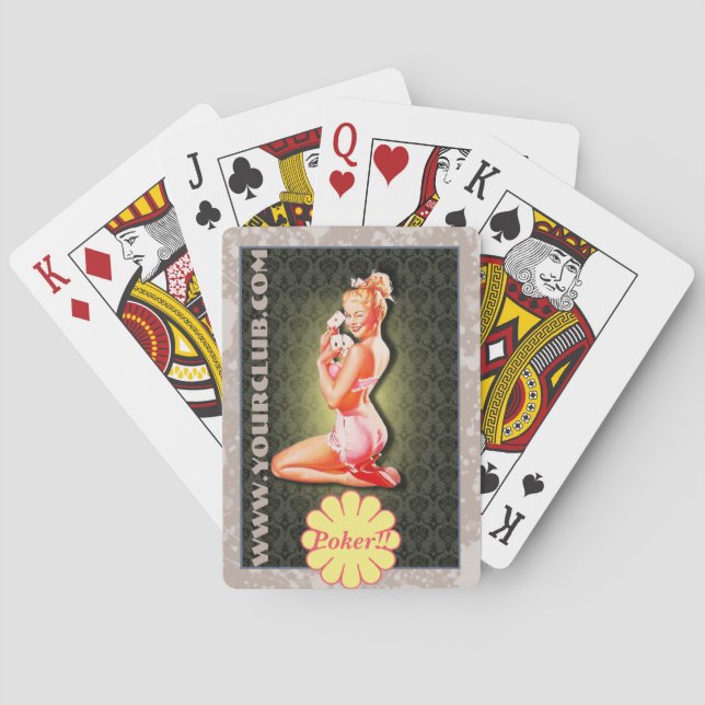 Mina Klubbar - Uppspelning, Poker-kort Kortlek (Baksidan)