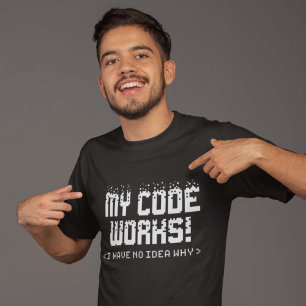 Mina koder fungerar t shirt