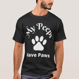 Mina kompisar har tassar t shirt