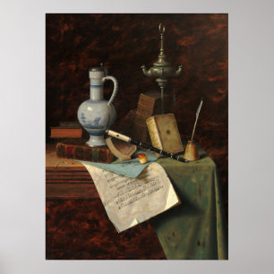 Mina kompisar - William Harnett Fine Art Poster