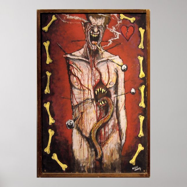 "Mina kuster" Poster av Arg Johnny (Framsidan)