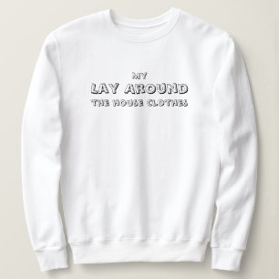 Mina Lediga Kläder Hemma, rolig, enkel T Shirt