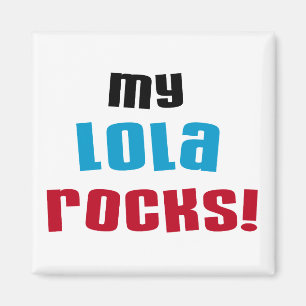 Mina Lola Sten T-shirts och presenter Magnet