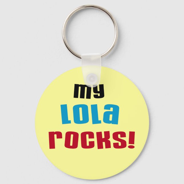 Mina Lola Sten T-shirts och presenter Nyckelring (Framsida)
