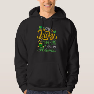 Mina Lucky Charms kallar mig Mawmaw Lycklig St Pat Hoodie