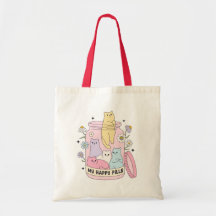 Mina Lycklig Pills Cute Colorful Cats