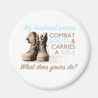 Mina Make Wears Combat Boots Magnet