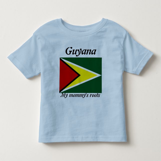Mina mamma rotguyana-barn t-shirts (Framsida)