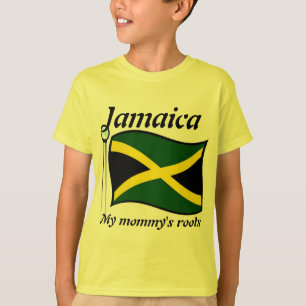 Mina mamma rotjamaica-barn t-shirts