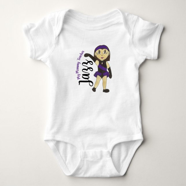 Mina Mamma Teacher Jazz Dance Teacher Studio Gift Tee (Framsida)