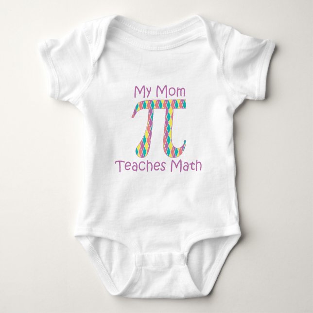 Mina Mamma undervisar Math Pastel.png Tee Shirt (Framsida)