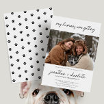 Mina människor Gifta sig Rolig hund Bröllop Spara Datumet<br><div class="desc">Mina människor Gifta sig Rolig hund Bröllop spara datum</div>