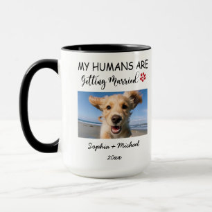 Mina Människor Giftar Sig – 2 Anpassad Hund Foto Mugg