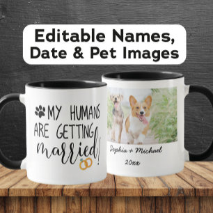 Mina människor gifter sig Hund & Katt Foto Mugg