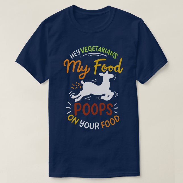 Mina matställen på maten t shirt (Design framsida)