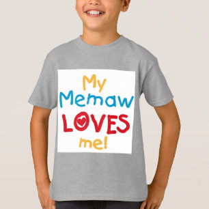 Mina Memaw Kärlek Me T-shirts och presenter