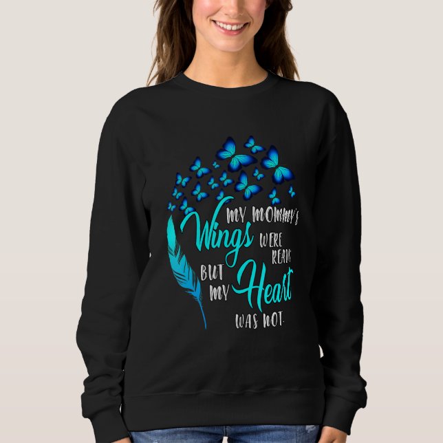 Mina Mommys Vingar var Redo till minnet av Mamma T Shirt (Framsida)