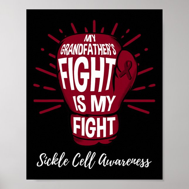Mina morfäder kämpar är min jakande, Sickle Cell A Poster (Framsidan)