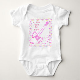 Mina Morsa kämpar för Höger Gavel Baby Bodykostym T Shirt
