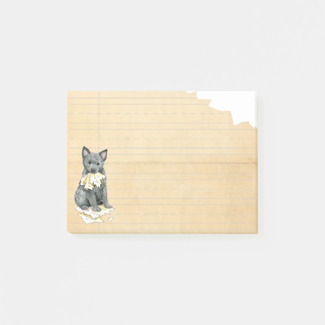 Mina Mudi Ate - mina hemmakontor - anteckningar Post-it Block (Framsida)