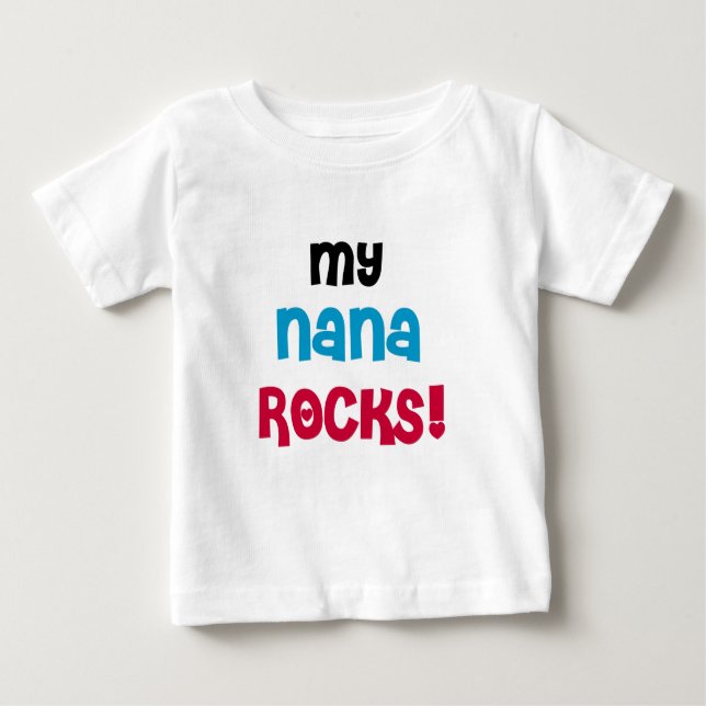 Mina Nana Sten T-shirts och gåvor (Framsida)