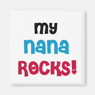 Mina Nana Sten T-shirts och gåvor Magnet