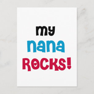 Mina Nana Sten T-shirts och gåvor Vykort