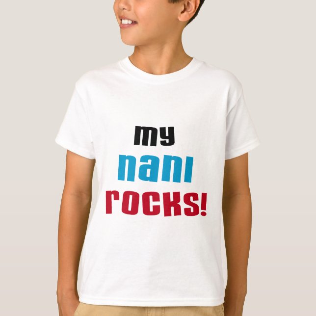 Mina Nani Sten T-shirts och gåvor (Framsida)