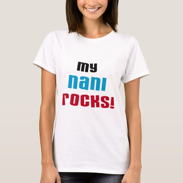 Mina Nani Sten T-shirts och gåvor (Framsida)