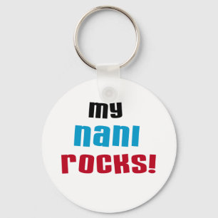 Mina Nani Sten T-shirts och gåvor Nyckelring