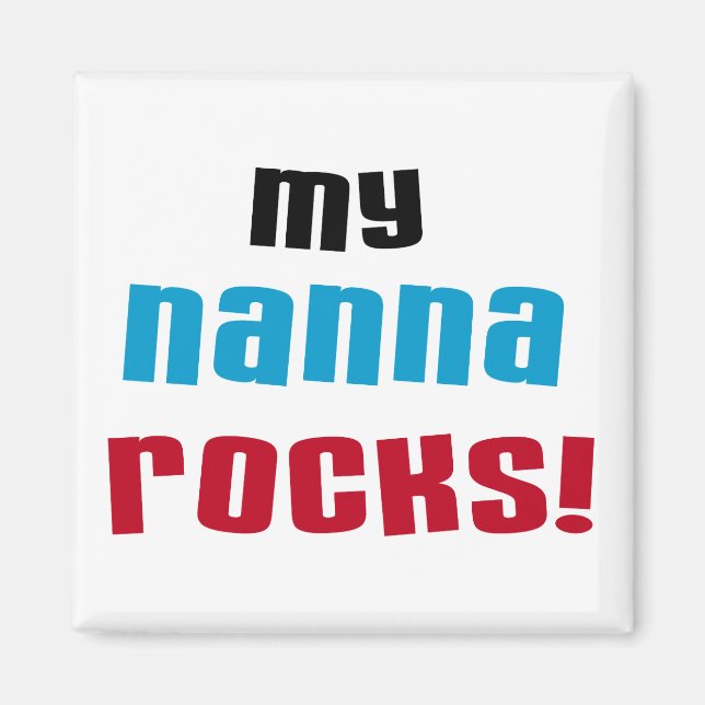 Mina Nanna Sten T-tröjor och presenter Magnet (Framsidan)