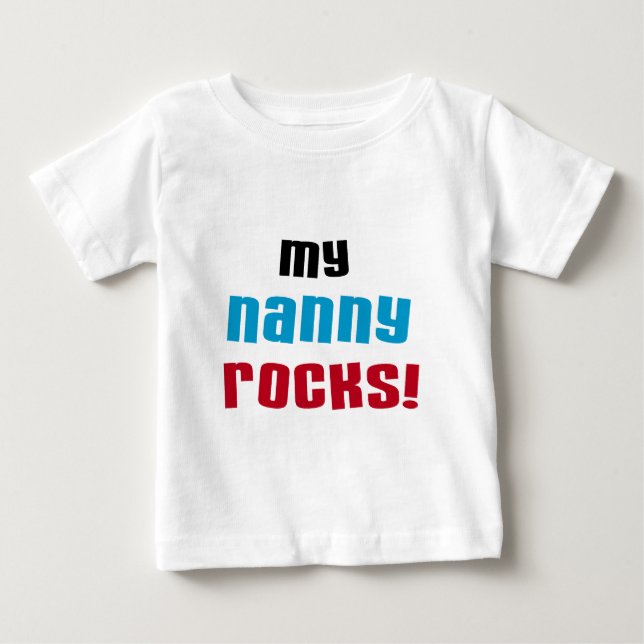 Mina Nanny Sten T-skjortor och gåvor Tee Shirt (Framsida)