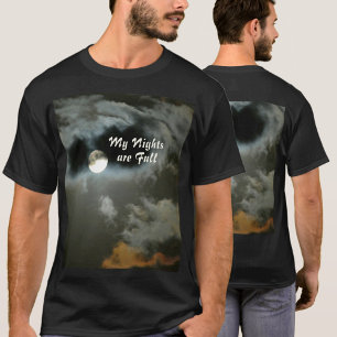 Mina nätter är full måndagskvätt t shirt
