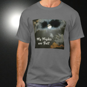 Mina nätter är full måndagskvätt T-Shirt