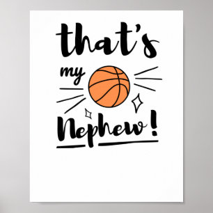 Mina Nephew Basketball Poster