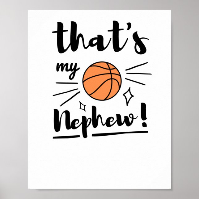 Mina Nephew Basketball Poster (Framsidan)