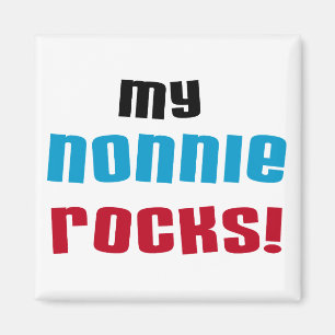 Mina Nonnie Sten t-shirts och presenter Magnet