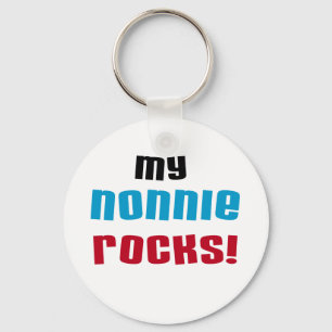 Mina Nonnie Sten t-shirts och presenter Nyckelring