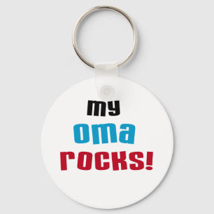 Mina Oma Sten T-shirts och presenter Nyckelring