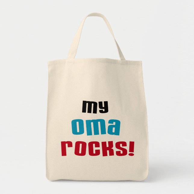 Mina Oma Sten T-shirts och presenter Tygkasse (Framsidan)