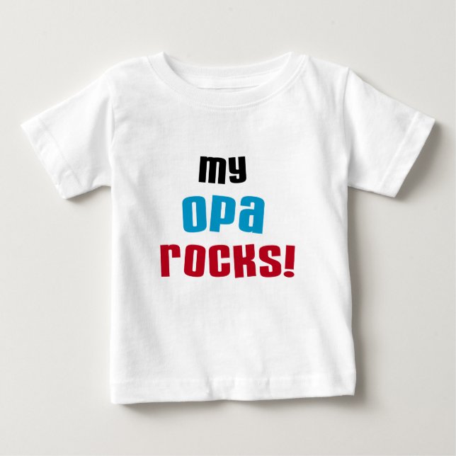 Mina Opa Sten T-shirts och presenter (Framsida)
