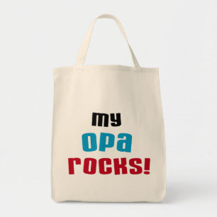 Mina Opa Sten T-shirts och presenter Tygkasse