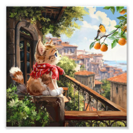 Mina orangar fototryck