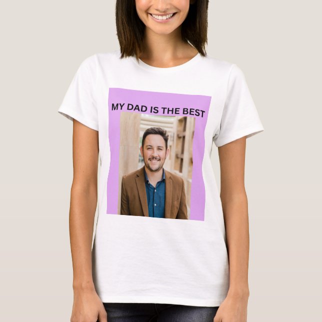 MINA PAPPAN ÄR DEN BÄSTA T SHIRT (Framsida)