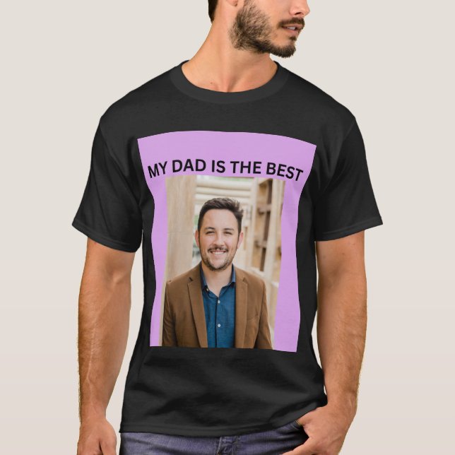 MINA PAPPAN ÄR DEN BÄSTA T SHIRT (Framsida)
