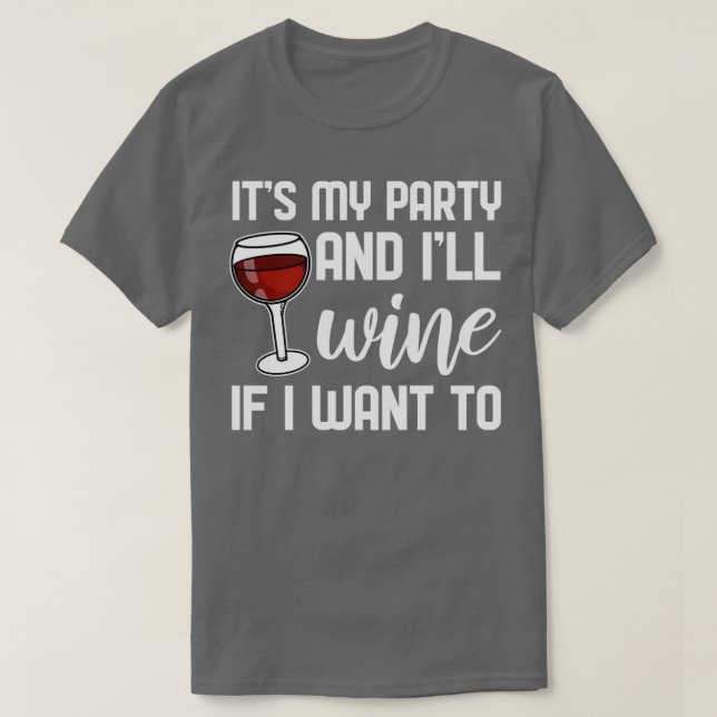 Mina Party och jag Vin för Bachelor Party 2 T Shirt (Design framsida)
